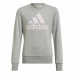 Felpa senza Cappuccio da Bambina Adidas Essentials Grigio