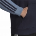 Hættetrøje til Mænd Adidas Mélange French Terry Mørkeblå