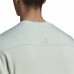 Uniseks Sweater zonder Capuchon Adidas Essentials Brand Love Turkoois