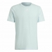 Tricou cu Mânecă Scurtă Bărbați Adidas 3-Bar Graphic Albastru Albastru deschis