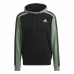 Miesten huppari Adidas Essentials Mélange French Terry Musta