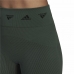 Legginsy Sportowe Damskie Adidas Aeroknit Branded 7/8 Tight Kolor Zielony