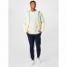 Herren Sweater ohne Kapuze Adidas FeelVivid Drop Shoulder Beige