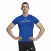 Maglia a Maniche Corte Uomo Adidas techfit Graphic  Azzurro