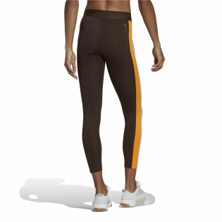 Pantalon Adidas Hyperglam Mujer Amarillo