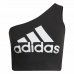 Sporttopje voor dames Adidas Future Icons Badge Zwart