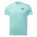 Heren-T-Shirt met Korte Mouwen Reebok Graphic Les Mills® Aquamarijn