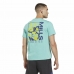 Heren-T-Shirt met Korte Mouwen Reebok Graphic Les Mills® Aquamarijn