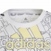 Barn T-shirt med kortärm Adidas Brand Love  Vit