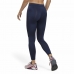 Leggings de Desporto de Mulher Reebok Workout Ready Azul Marinho