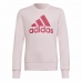 Sweatshirt uden hætte til piger Adidas Essentials Lyserød