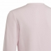 Sweatshirt zonder Capuchon voor Meisjes Adidas Essentials Licht Roze