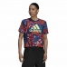 Camisola de Manga Curta Mulher Adidas  FARM Rio Graphic 