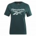 Kortærmet T-shirt til Kvinder Reebok  Identity Cyan