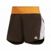 Sportshorts for kvinner Adidas Hyperglam Brun