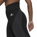 Dámske športový elastické nohavice Adidas 7/8 Essentials Hiit Colorblock Čierna