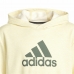 Unisex Hettegenser Adidas Future Icons Badge of Sport Gul