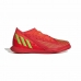 Gyermek Beltéri Labdarúgócipő Adidas Predator Edge3 Piros