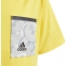 T shirt à manches courtes Enfant Adidas Future Pocket Jaune