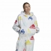 Casaco de Desporto para Mulher Adidas Essentials Multi-Colored Logo Branco