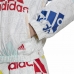 Moteriška sportinė striukė Adidas Essentials Multi-Colored Logo Balta