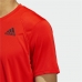 Koszulka do Gry w Piłkę Nożną Adidas CLUB 3STR TEE Czerwony