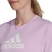 Kortarmet T-skjorte til Kvinner Adidas Primeblue Plomme