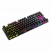 Billentyűzet Krom Kasic TKL LED RGB Fekete