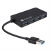 Hub USB NGS iHub 3.0 480 Mbps Negru