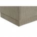 Sittpall DKD Home Decor Brun Polyester Trä MDF 100 x 40 x 40 cm