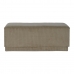 Sittpall DKD Home Decor Brun Polyester Trä MDF 100 x 40 x 40 cm