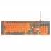 clavier et souris FR-TEC Dragon Ball Espagnol Qwerty Orange