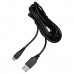 USB-kaabel-mikro USB Blackfire PS4 Must