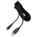 USB Kabel til mikro-USB Blackfire PS4 Svart