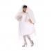 Déguisement pour Adultes Blanc Robe de mariée (2 Pièces)