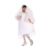 Fantasia para Adultos Branco Vestido de noiva (2 Peças)