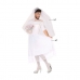 Fantasia para Adultos Branco Vestido de noiva (2 Peças)