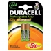 Laddningsbara Batterier DURACELL HR03 1.2 V AAA (2 antal)