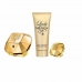 Set mit Damenparfüm Paco Rabanne EDP Lady Million EDP 3 Stücke