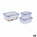 Set Lunchboxen Dem Hermetisch 3 Onderdelen (6 Stuks)