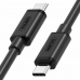 Kabelis USB C Unitek Y-C477BK Melns 1 m