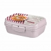 Madkasse til Sandwich Titiz Plastik 1 L 16 x 12 x 6,5 cm (24 enheder)