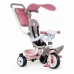 Triciclo Smoby Baby Balade Plus 3 em 1 Cor de Rosa (68 x 52 x 101 cm)