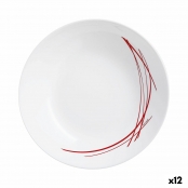 Assiette à dessert Arcopal Athenais Multicouleur verre Ø 18 cm (12 Unités)