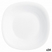 Dyp plate Luminarc Carine Hvit Glass (Ø 23,5 cm) (24 enheter)