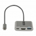 Adaptér USB C na HDMI Startech CDP2HDUACP2 Stříbro