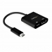 Adaptér USB C na DisplayPort Startech CDP2DP14UCPB         Čierna