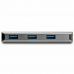 3-Port USB Hub Startech HB31C3ASDMB          Hõbe