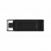 Pamięć USB Kingston DT70/128GB usb c Czarny 128 GB