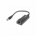 Adaptador USB a Ethernet Lanberg NC-1000-01 15 cm